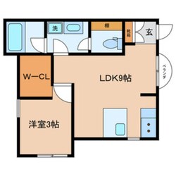 オプサス西新井の物件間取画像